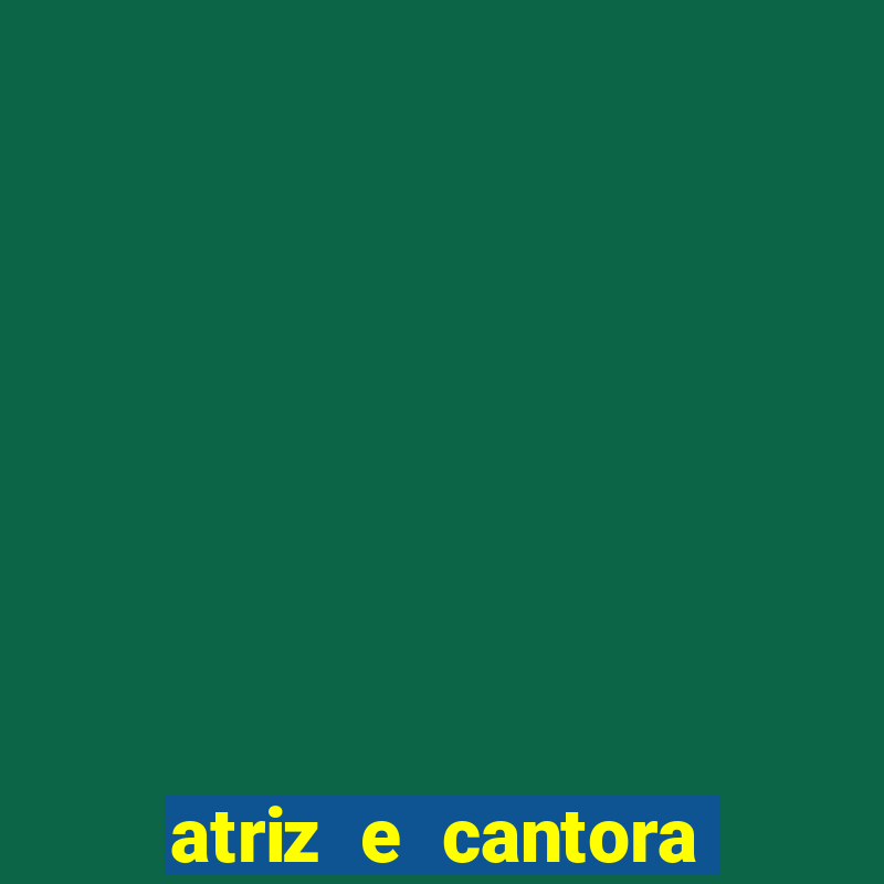 atriz e cantora fluminense bruno